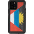 Antigua and Barbuda Flag Distressed iPhone 12 Pro Waterproof Case